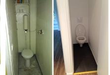 Toilette Avant-Après